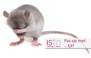 Pas op met ...tje! Lees deze verkooptip van ISTN!