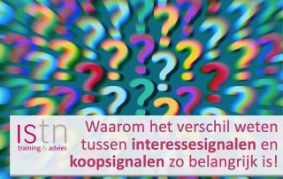Lees deze verkooptip over goed reageren op interesse- en koopsignalen.