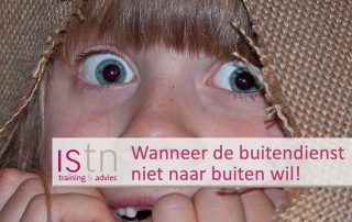 Wanneer de buitendienst niet meer naar buiten wilt! Lees deze verkooptip van ISTN.