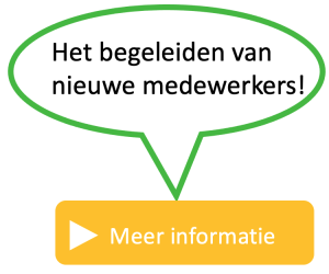 Het begeleiden van nieuwe medewerkers