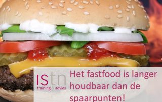 Het fastfood is langer houdbaar dan de spaarpunten!. Lees deze verkooptip van ISTN