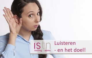 Luisteren - en het doel! Lees deze verkooptip van ISTN