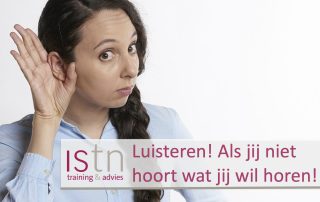 Luisteren - Als jij niet hoort wat je wil horen? Lees deze verkooptip van ISTN