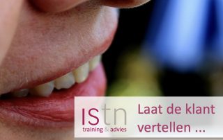 Laat de klant vertellen - Lees deze verkooptip van ISTN
