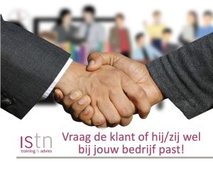 Vraag de klant of hij/zij wel bij jouw bedrijf hoort! Lees deze verkooptip van ISTN