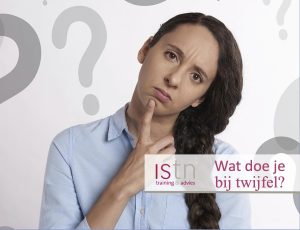 Wat doe je bij twijfel? Lees deze verkooptip van ISTN