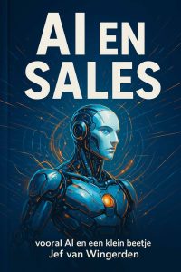 AI en Sales. Lees dit compacte boekje over hoe AI je leven als verkoper makkelijker maakt!