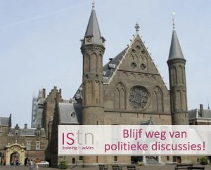 Blijf weg van politieke discussies! Lees deze verkooptip van ISTN